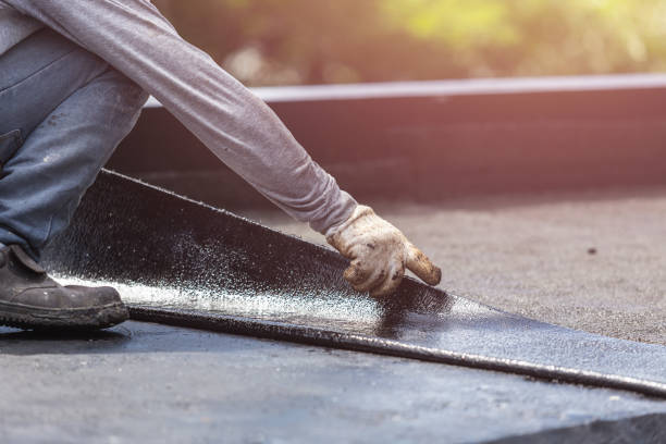 Professional Exterior Waterproofing technician working in New Hope, MN